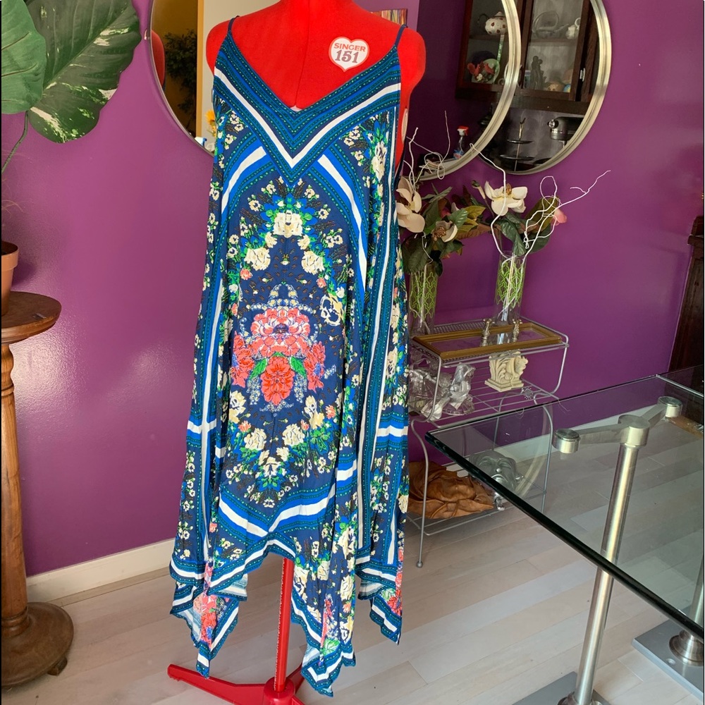 Flowy adjustable strap dress